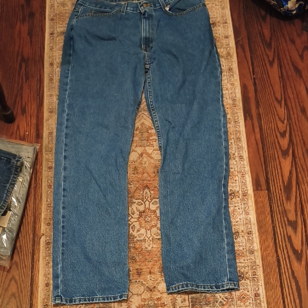 George Men's Classic Blue Straight Jeans